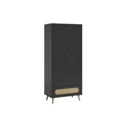 Armoire 2 Portes Canne VOX Noir