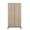 Armoire 2 Portes GALIPETTE Marcel Black -MADE4BABY BOUTIQUE armoire 2 portes galipette marcel black