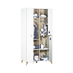 Armoire 3 Portes Oslo SAUTHON Poignées étoiles -MADE4BABY BOUTIQUE armoire 3 portes oslo sauthon poignees etoiles 2