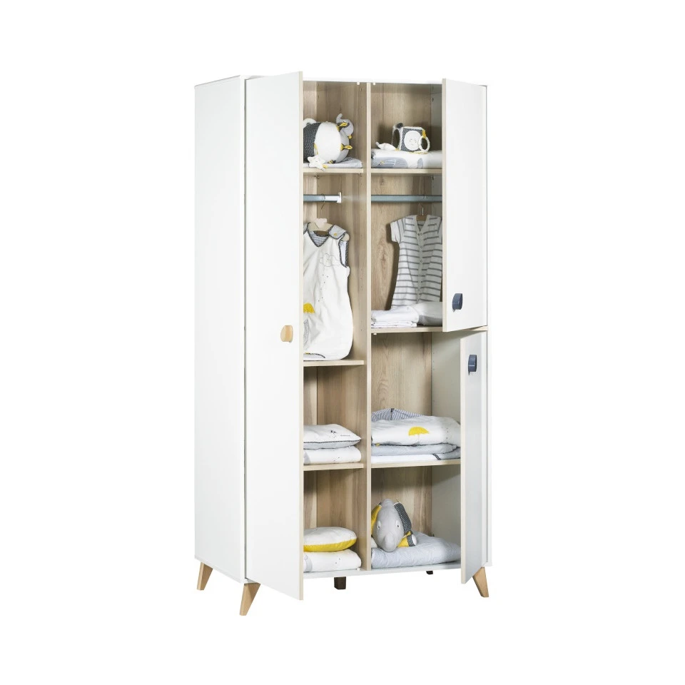 Armoire 3 Portes Oslo SAUTHON Poignées Gouttes D'eau 4 Armoire 3 Portes Oslo SAUTHON Poignées Gouttes D'eau – Image 2