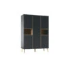 Armoire 5 Portes PERICLES Style Black -MADE4BABY BOUTIQUE armoire 5 portes pericles style black