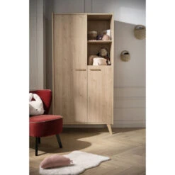 Armoire 2 Portes SAUTHON Arty -MADE4BABY BOUTIQUE arty armoire 2 portes 1 niche 2