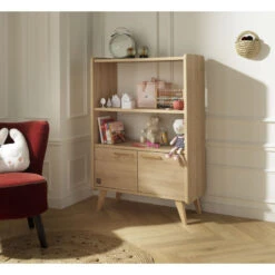 Chambre Duo Avec Lit Combiné + Bibliothèque SAUTHON Arty -MADE4BABY BOUTIQUE arty duo lit combine bibliotheque 9