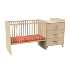 Lit Combiné évolutif 60x120 SAUTHON Arty -MADE4BABY BOUTIQUE arty lit combine evolutif 120x60 3