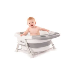 Baignoire De Douche Pliable BO JUNGLE Gris/blanc -MADE4BABY BOUTIQUE b baignoire douche pliable 6