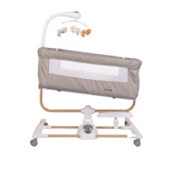 Berceau Connecté Automatique BO JUNGLE Pure White -MADE4BABY BOUTIQUE b berceau connecte automatique pure white 2