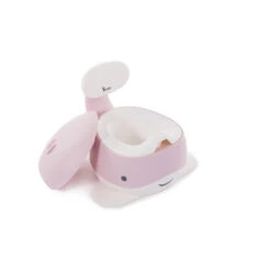 Petit Pot Baleine BO JUNGLE Rose Pastel