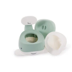 Petit Pot Baleine BO JUNGLE Bleu Pastel -MADE4BABY BOUTIQUE b petit pot baleine pastel bleu 3