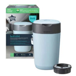 Poubelle à Couches Twist&Click TOMMEE TIPPEE Bleu