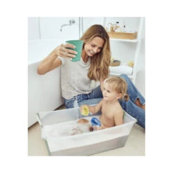 Baignoire Flexibath X-large STOKKE Transparent Green -MADE4BABY BOUTIQUE baignoire flexibath x large stokke transparent green 5
