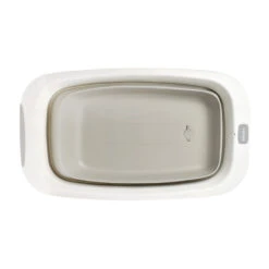 Baignoire Pliable Eazy Pop BEABA Gris Velours -MADE4BABY BOUTIQUE baignoire pliable eazy pop beaba gris velours 2