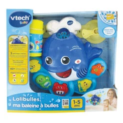 Baleine à Bulles Lolibulles VTECH -MADE4BABY BOUTIQUE baleine a bulles lolibulles vtech 3