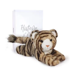 Bengalyle Tigre 25cm "Terre Sauvage" HISTOIRE D'OURS Beige -MADE4BABY BOUTIQUE bengaly le tigre 25cm 2