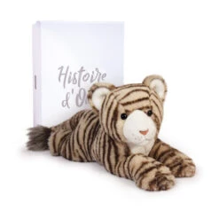Bengaly Le Tigre 35cm "Terre Sauvage" HISTOIRE D'OURS Beige -MADE4BABY BOUTIQUE bengaly le tigre 35cm 2