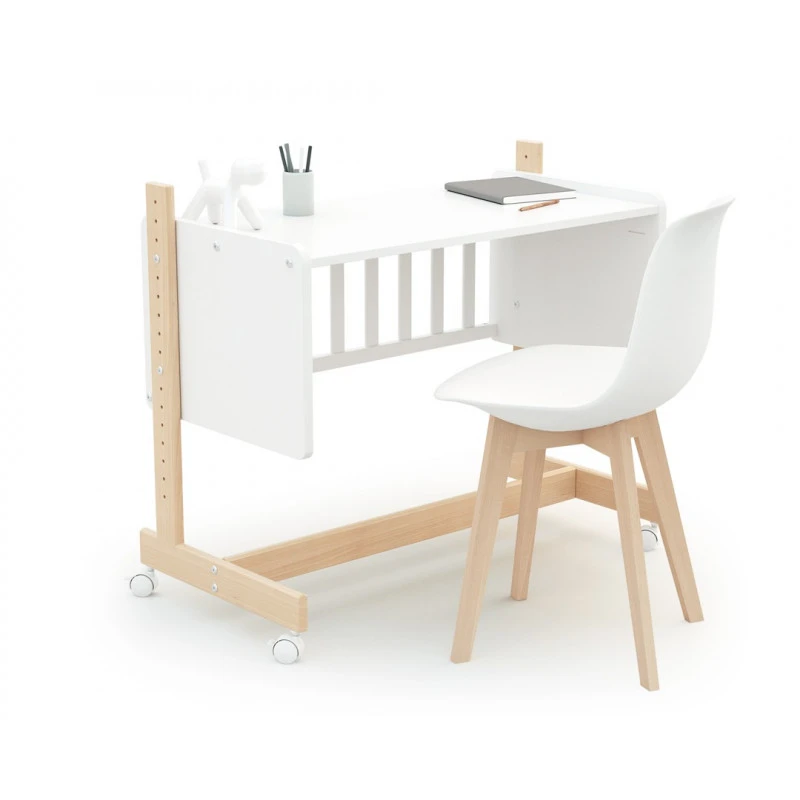 Berceau Cododo Confort Avec Matelas AT4 Hêtre/Blanc 7 Berceau Cododo Confort Avec Matelas AT4 Hêtre/Blanc – Image 5