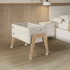 Berceau Cododo Lulu MICUNA Blanc/waterwood -MADE4BABY BOUTIQUE berceau cododo lulu micuna blancwaterwood 2