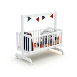 Berceau Cododo + Matelas AT4 Blanc -MADE4BABY BOUTIQUE berceau cododomatelas new 4