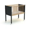 Berceau Confort AT4 Graphite/hêtre Vernis -MADE4BABY BOUTIQUE berceau confort graphite hetre vernis