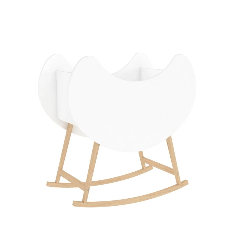 Berceau Lune SONGES ET RIGOLADES Blanc 3 Berceau Lune SONGES ET RIGOLADES Blanc