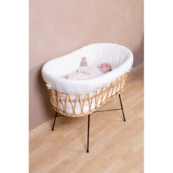 Berceau Rotin Avec Pieds En Métal CHILDHOME -MADE4BABY BOUTIQUE berceau rotin avec pieds en metal childhome 4