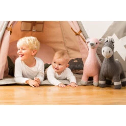 Biche En Tricot Small PÉRICLÈS Rose -MADE4BABY BOUTIQUE biche en tricot small pericles rose 7