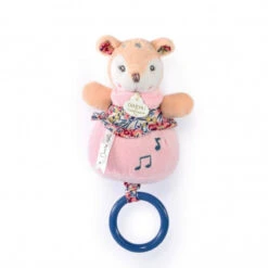 Boîte à Musique Faon Boh’aime DOUDOU ET COMPAGNIE Rose