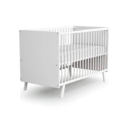 Lit Bébé Carnaval 60x120 AT4 Blanc