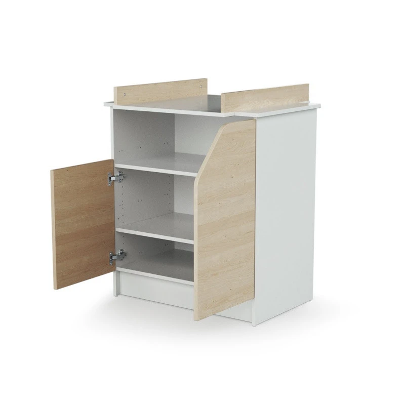 Meuble à Langer Carnaval AT4 Blanc/bouleau 5 Meuble à Langer Carnaval AT4 Blanc/bouleau – Image 3