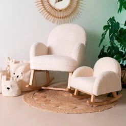 Chaise à Bascule Teddy CHILDHOME Ecru -MADE4BABY BOUTIQUE chaise a bascule teddy childhome ecru 6