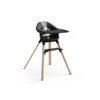Chaise Haute Clikk™ STOKKE® Black Natural -MADE4BABY BOUTIQUE chaise haute clikk stokke black natural