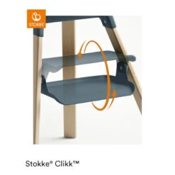 Chaise Haute Clikk™ STOKKE® Fjord Blue -MADE4BABY BOUTIQUE chaise haute clikk stokke fjord blue 2