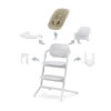 Chaise-haute Lemo 2 4en1 CYBEX All White 1 Chaise-haute Lemo 2 4en1 CYBEX All White -MADE4BABY BOUTIQUE chaise haute lemo 2 4en1 cybex all white