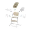 Chaise-haute Lemo 2 4en1 CYBEX Sand White -MADE4BABY BOUTIQUE chaise haute lemo 2 4en1 cybex sand white