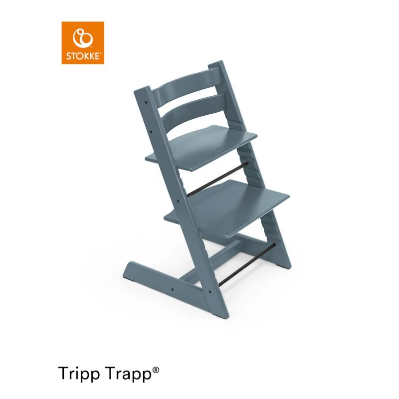 Chaise-haute Tripp Trapp® STOKKE® Fjord Blue 3 Chaise-haute Tripp Trapp® STOKKE® Fjord Blue