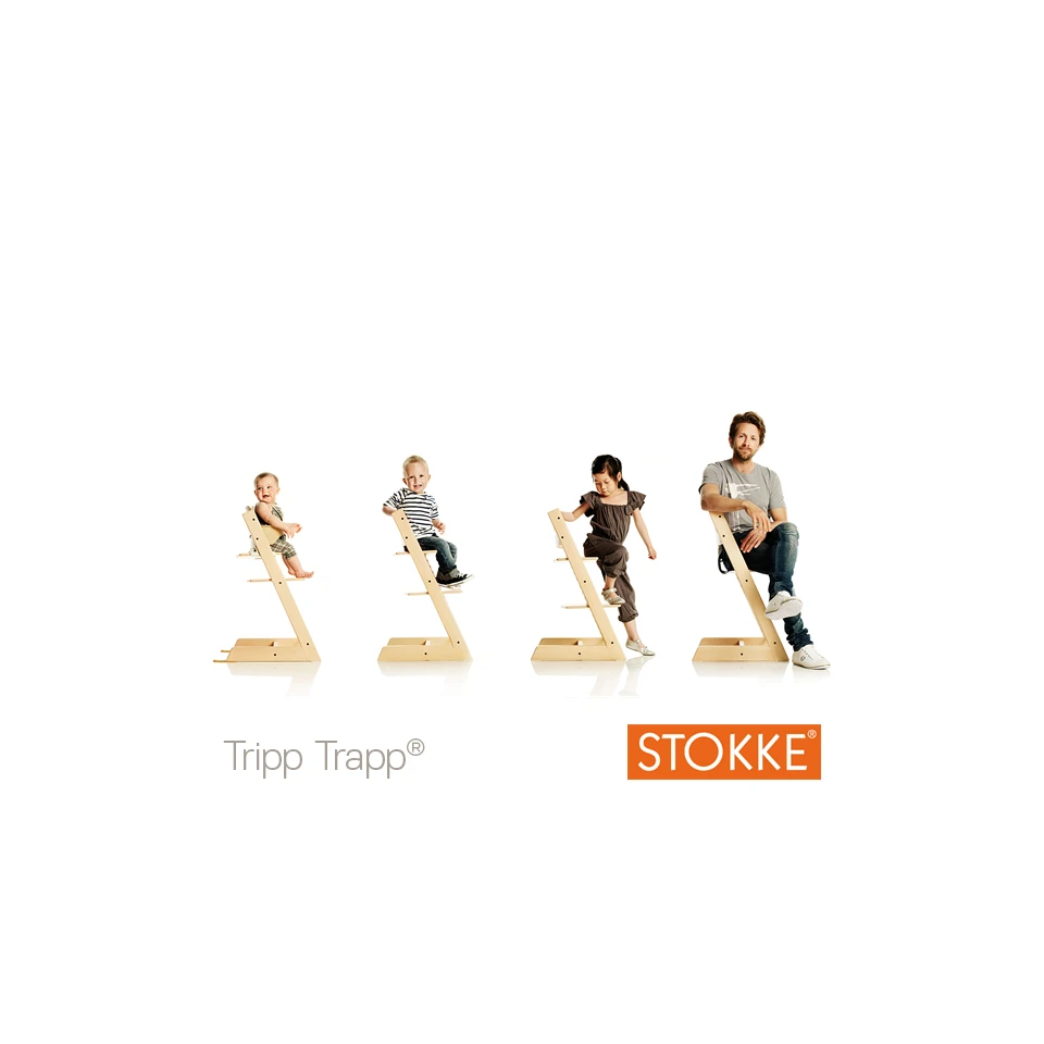 Chaise-haute Tripp Trapp® STOKKE® Naturel 4 Chaise-haute Tripp Trapp® STOKKE® Naturel – Image 2