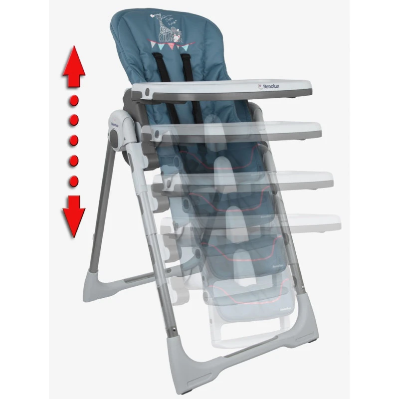 Chaise-haute Vision Sophie La Girafe Paris RENOLUX 5 Chaise-haute Vision Sophie La Girafe Paris RENOLUX – Image 3