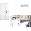 Chambre Armoire + Lit Combiné évolutif 60x120 SAUTHON Oslo -MADE4BABY BOUTIQUE chambre armoire lit combine evolutif 60x120 sauthon oslo
