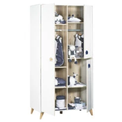 Chambre Armoire + Lit Combiné évolutif 60x120 SAUTHON Oslo -MADE4BABY BOUTIQUE chambre armoire lit combine evolutif 60x120 sauthon oslo 2
