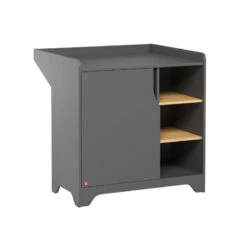 Chambre Duo Avec Lit 60x120 Leaf VOX Graphite Bois -MADE4BABY BOUTIQUE chambre duo 60 leaf 3