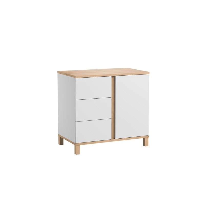 Chambre Duo 70x140 Altitude VOX Blanc/bois 4 Chambre Duo 70x140 Altitude VOX Blanc/bois – Image 2