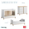 Chambre Duo 70x140 Altitude VOX Blanc/bois -MADE4BABY BOUTIQUE chambre duo 70x140 altitude vox blancbois