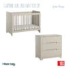 Chambre Duo Avec Lit 60 X 120 Ova VOX Gris/beige -MADE4BABY BOUTIQUE chambre duo avec lit 60 x 120 ova vox grisbeige