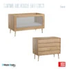 Chambre Duo Avec Lit 60x120 Bosque VOX Bois -MADE4BABY BOUTIQUE chambre duo avec lit 60x120 bosque vox bois