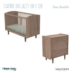 Chambre Duo Avec Lit 60x120 SAUTHON Jazzy