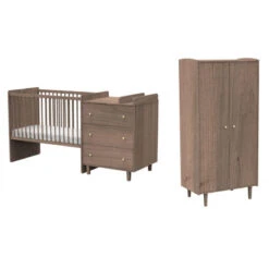 Chambre Duo Avec Lit Combiné + Armoire SAUTHON Jazzy