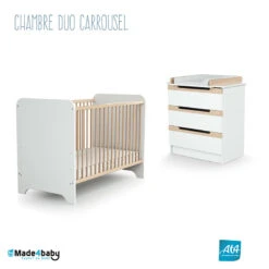 Chambre Duo Avec Lit 60x120 AT4 Carrousel