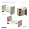 Chambre Duo Avec Little Big Bed 70x140 SAUTHON Nova Blanc Lin 2 Chambre Duo Avec Little Big Bed 70x140 SAUTHON Nova Blanc Lin -MADE4BABY BOUTIQUE chambre duo lbb nova blanc