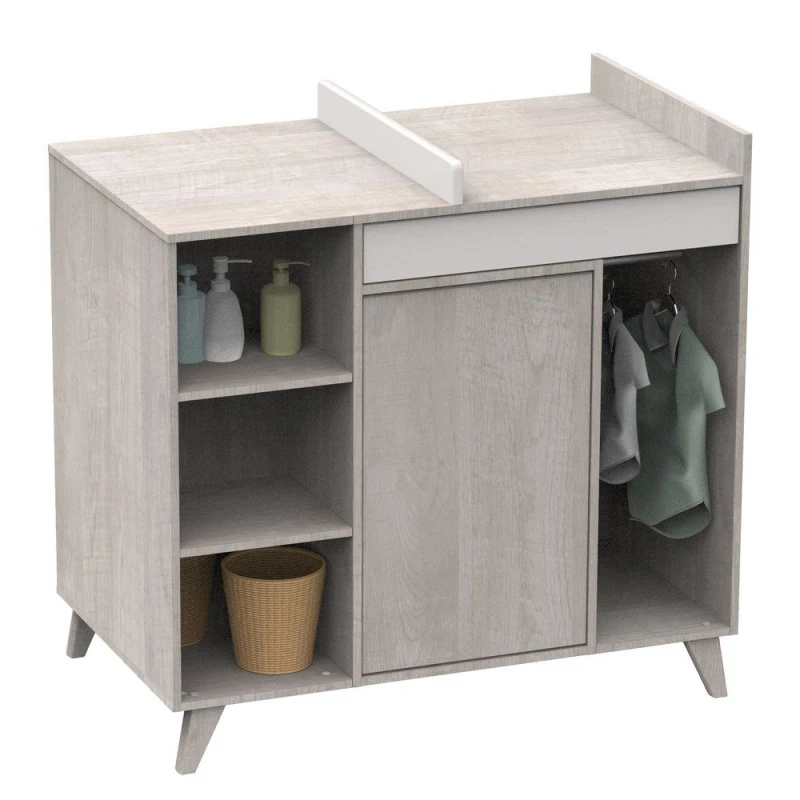 Chambre Duo Avec Little Big Bed 70x140 SAUTHON Nova Gris Loft 6 Chambre Duo Avec Little Big Bed 70x140 SAUTHON Nova Gris Loft – Image 4