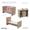 Chambre Duo Avec Little Big Bed 70x140 SAUTHON Nova Rose Canyon -MADE4BABY BOUTIQUE chambre duo lbb nova rose
