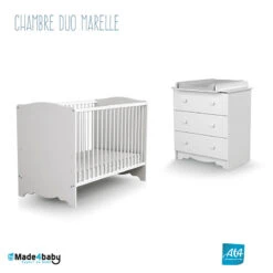 Chambre Duo Avec Lit 60x120 AT4 Marelle